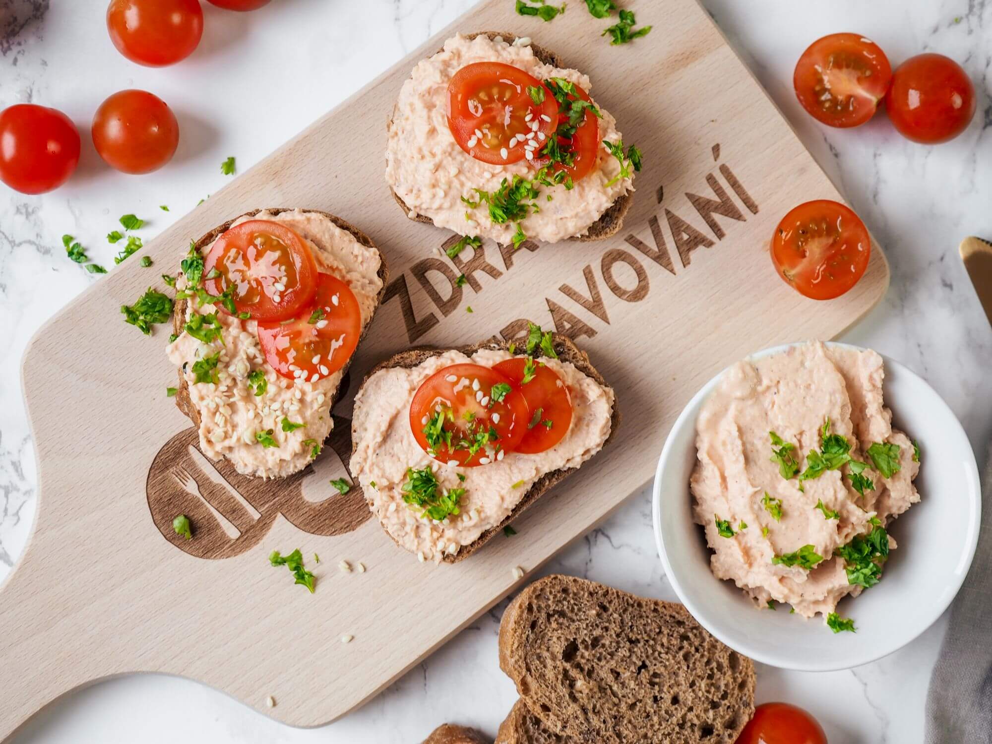 Šunkové mousse